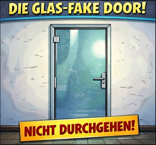 Die Glass-Fake Door