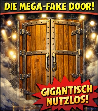 Die Mega-Fake Door